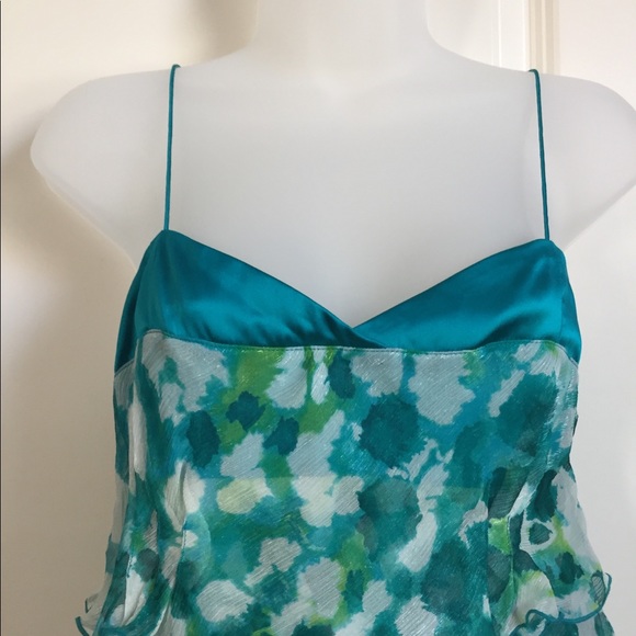 Diane Von Furstenberg Silk Skinny Strap Tank Top - Picture 8 of 10